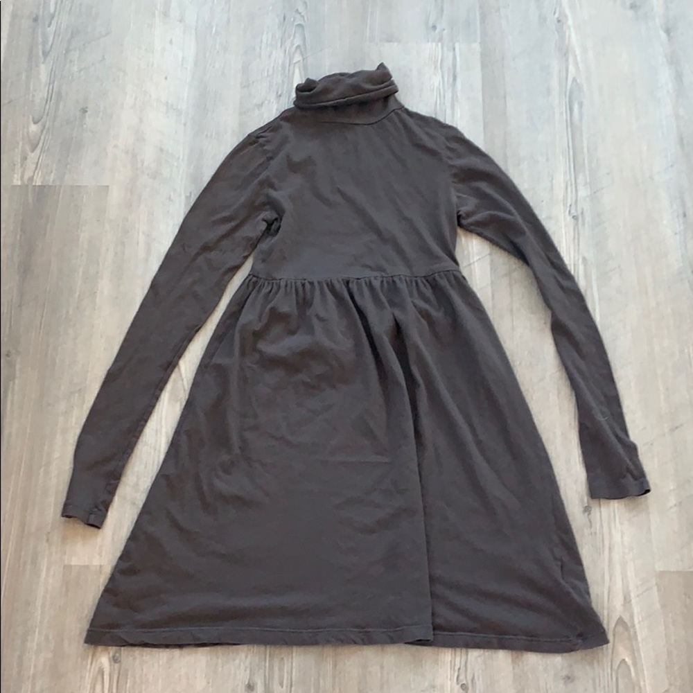 c&c california brown turtleneck cotton dress, SZ S